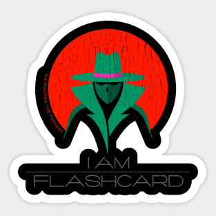 I Am Flashcard Sticker